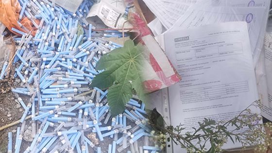 Déchets médicaux déversés à Camp-Levieux : la police de l’environnement promet des sanctions « très sévères »