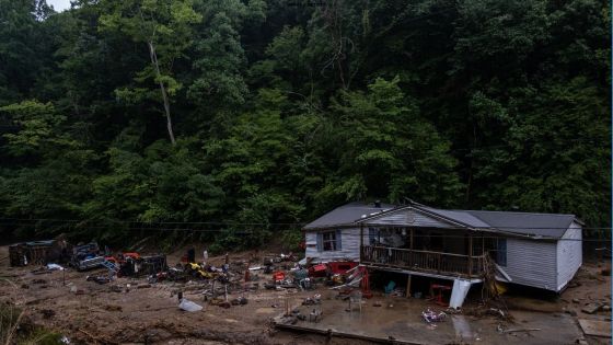 Le bilan provisoire des inondations dans le Kentucky monte à 37 morts