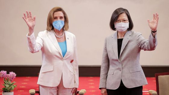 Visite de Pelosi: Taïwan ne reculera pas face à la menace chinoise, affirme sa présidente