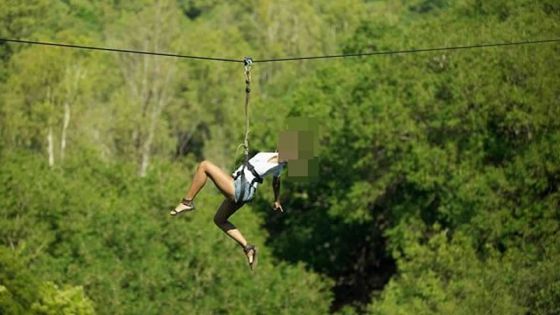 Accident de tyrolienne : une touriste se retrouve avec deux jambes fracturées à Casela