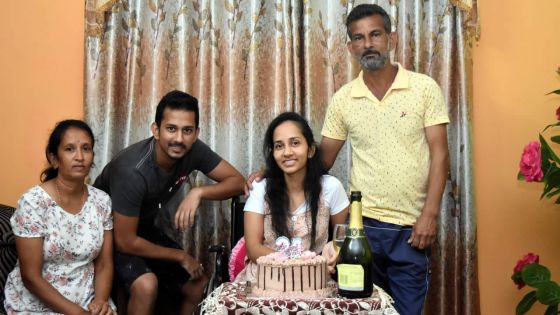 Bindya Bheenick dédie cette victoire à ses parents et surtout à son frère, son roc.