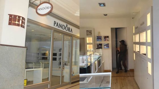 Au Caudan : un homme prend en otage une employée de Pandora 