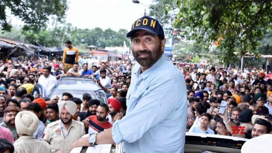 Campagne électorale : la voiture de Sunny Deol impliquée dans un accident