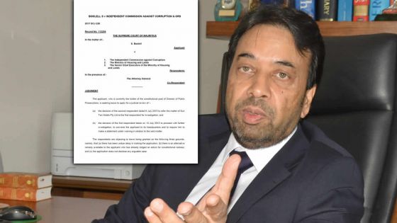 [Document] Affaire Sun Tan : le DPP pourra contester sa convocation par l’Icac par voie de révision judiciaire