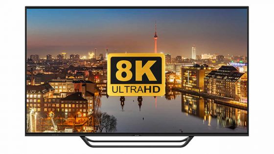 Sharp commercialisera en novembre les premières TV au format 8K