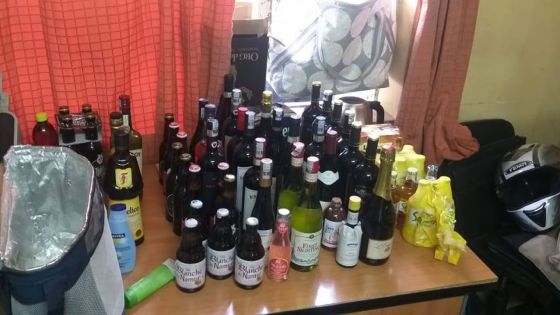 À Pointe-aux-Cannoniers : ils volent une centaine de bouteilles de boissons alcoolisées