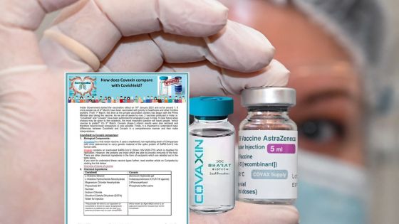 Vaccins : une comparaison entre Covaxin et Covishield par des experts indiens