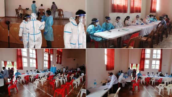 Rivière-du-Rempart : la campagne de vaccination en images