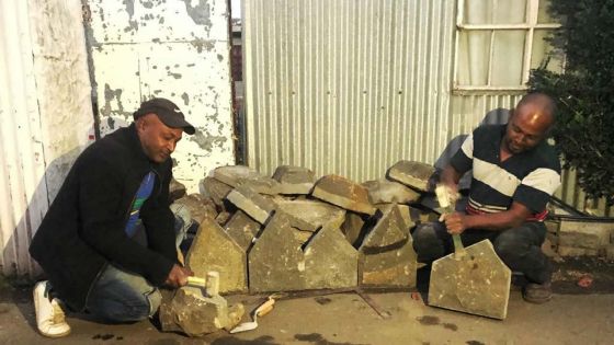 Tailleurs de pierre : Patrick et François, deux frères réunis dans le même métier