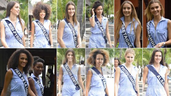 Trente candidates de Miss France à Maurice