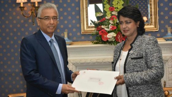 Premier ministre : Pravind Jugnauth reçoit sa lettre de nomination