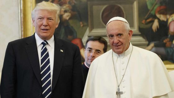 Le pape veut savoir si Trump mange du potica