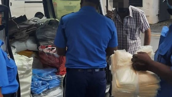 Trafic : des usines produisant des sacs en plastique dans le viseur de la police