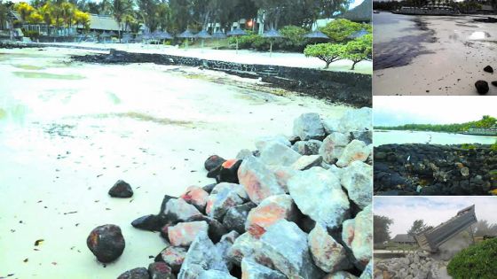 Réaménagement du littoral : le comblement de la plage d’Anse-La-Raie fait polémique