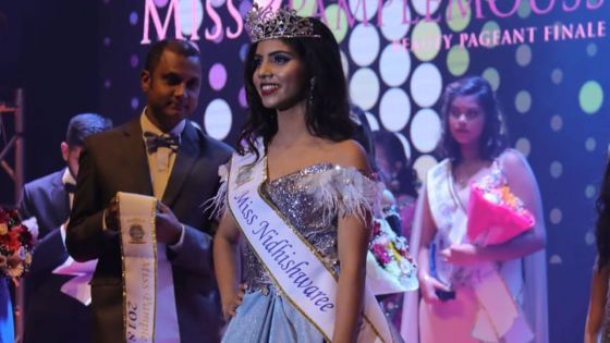Miss Pamplemousses : Nidhishwaree Ruchpaul obtient un ticket pour Miss Mauritius 2018/2019