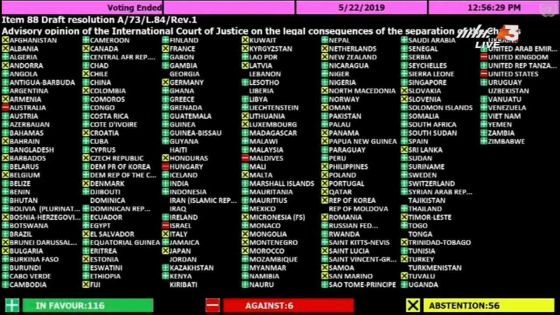 Aux Nations unies : les votes expliqués…