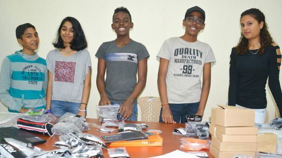 Robotique : trois adolescents mauriciens participeront à un concours au Mexique