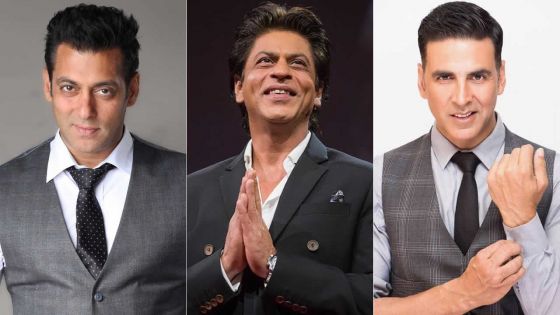 Selon Forbes 2017 : SRK, Salman Khan et Akshay Kumar parmi les 10 acteurs les mieux payés au monde