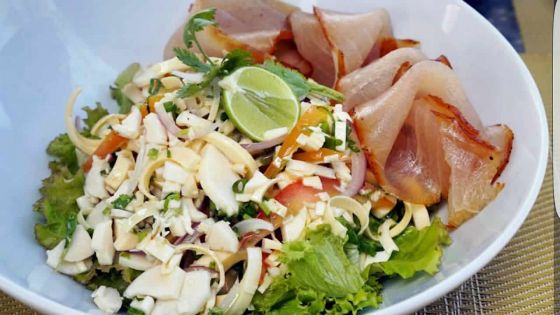 Recette : Salade de marlin fumé