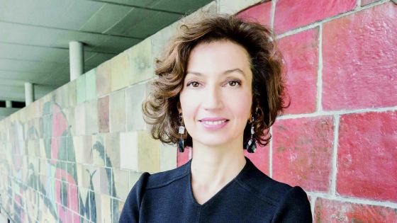 Audre Azoulay  à Maurice