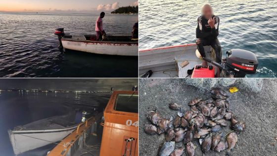Pêche illégale : cinq hommes pris dans les filets de la NCG