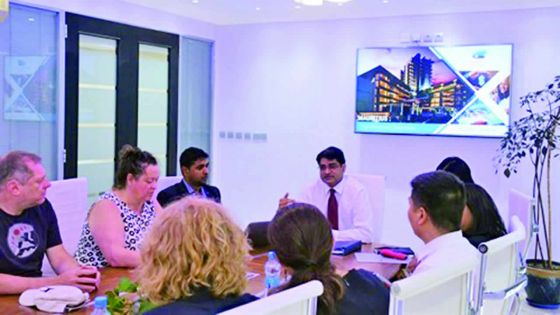 A delegation from Harvard Kennedy School visits BOI