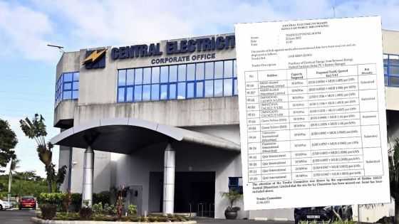 La liste des soumissionaires ayant participé à cet exercice d'appel d'offres.