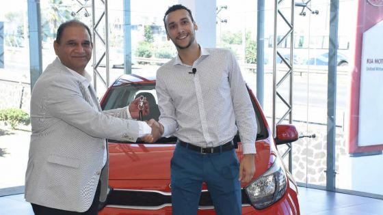 Concours sur Radio Plus : Thomas Empeigne remporte une Kia Picanto