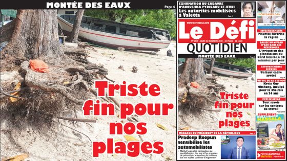 Voici la Une du Défi Quotidien de ce jeudi 26 décembre 2019