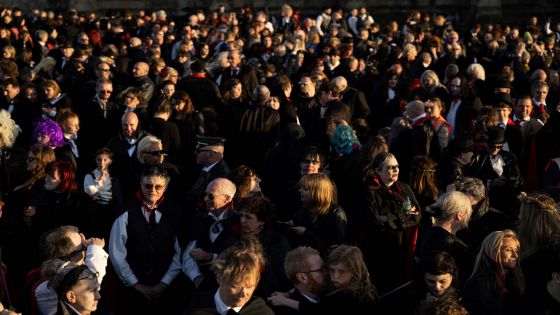 Rassemblement record de «vampires» en Angleterre en hommage à «Dracula»