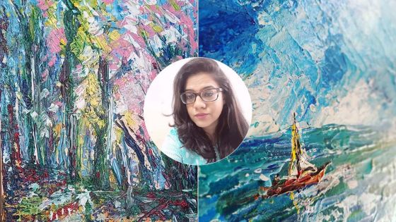 Reena Luckputty-Aulleear : « L’art m’a empêché de sombrer  malgré mon cancer »