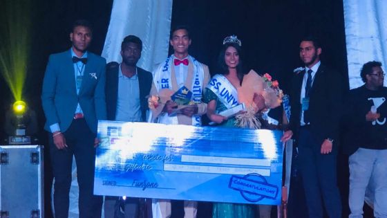 Miss and Mr University of Mauritius : Neha Nameshwaree Dabee and Teddy Bholanauth win hearts by their charisma 