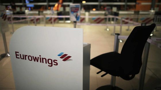 Grève chez Eurowings et Germanwings: 400 vols annulés, 40.000 passagers affectés
