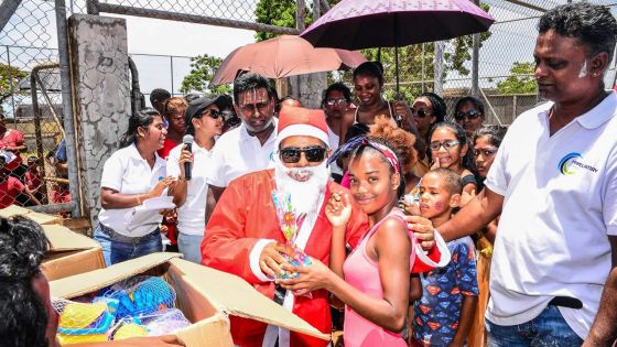 Noël célébré pour des enfants défavorisés par Tayelamay