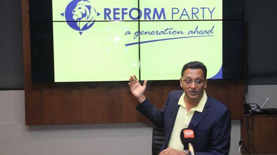Politique : Roshi Bhadain lance le Reform Party