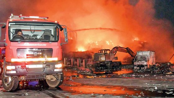 Incendie samedi après-midi : le dépotoir de Roche-Bois s’embrase