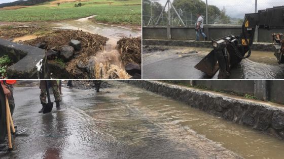 Intempéries : Vieux-Grand-Port sous les eaux