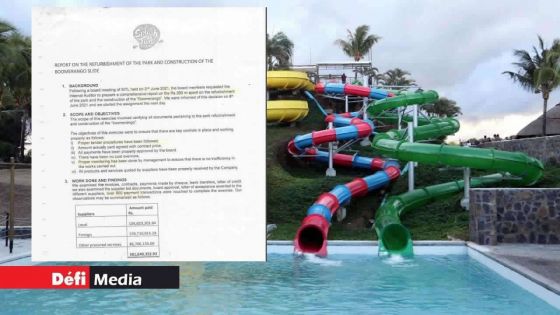 Polémique autour du projet de rénovation du Splash n Fun Leisure : le rapport de l’Audit interne