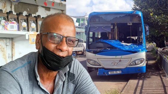 Son autobus saccagé dans les incidents du week-end dernier