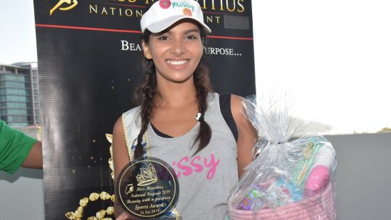 Miss Mauritius 2019-2020 : Ava Memero remporte le Sports Award