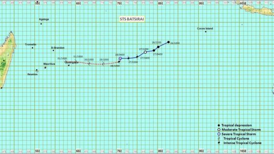 Tempête modérée Batsirai : possible alerte cyclonique pour Rodrigues