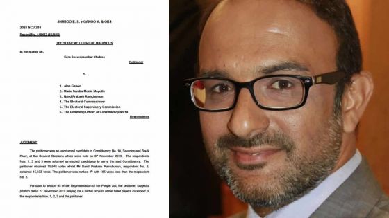 [Document] Pétition électorale : pas de «recount» pour Ezra Jhuboo, voici le jugement