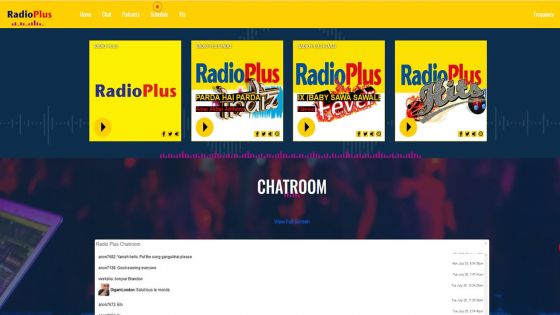 Internet : Radio Plus dispose d’un nouveau site web