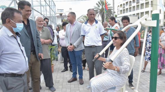 Inauguration du Wellness Park de Rose-Hill : 23 % de la population pratiquent une activité physique régulièrement