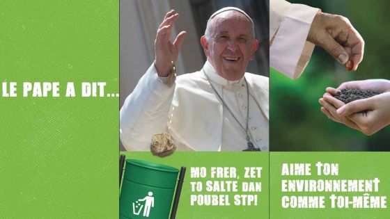 Les affiches «Le Pape a dit» enlevées suite aux critiques