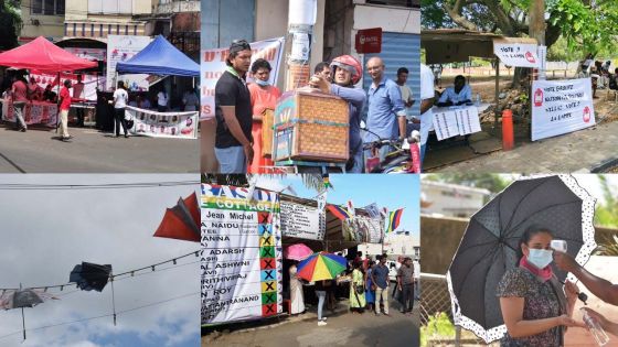 [En images] Élections villageoises : un dimanche haut en couleur 