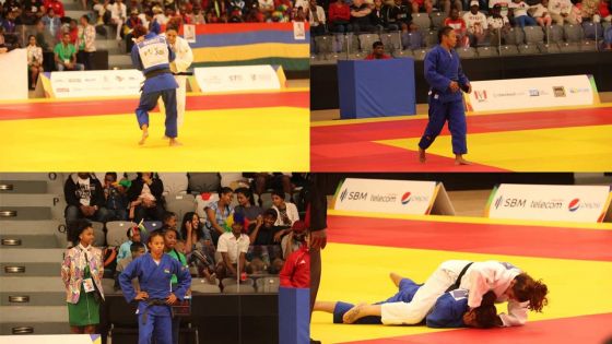 JIOI - Judo : Christiane Legentil et Kimberley Jean-Pierre accèdent aux demi-finales de leur catégorie