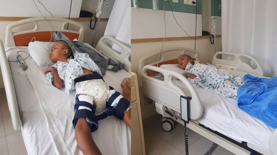 Moozamir, 15 ans et qui vit comme un bébé, opéré avec succès