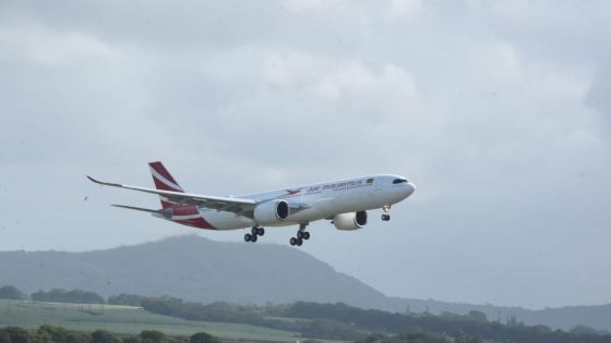 [En images] Le second A330neo d’Air Mauritius, baptisé Chagos Archipelago, a atterri à Maurice  