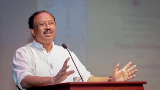 Les 1er et 2 novembre 2023 : le ministre indien Shri V. Muraleedharan à Maurice 